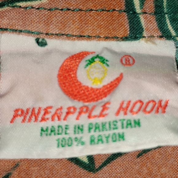 PINEAPPLE MOON ALOHA SHIRT - Picture 2 of 8